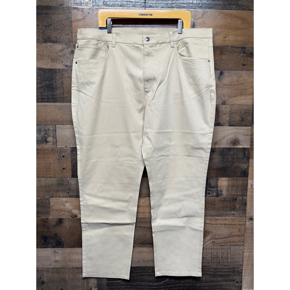 FootJoy FJ L30 Classic Sportswear Cotton Twill Golf Pants Khaki Mens W42 L30 NEW